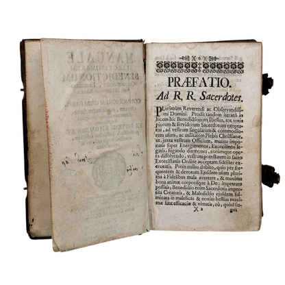 1750 - MANUEL D'EXORCISME Rituale Romanum