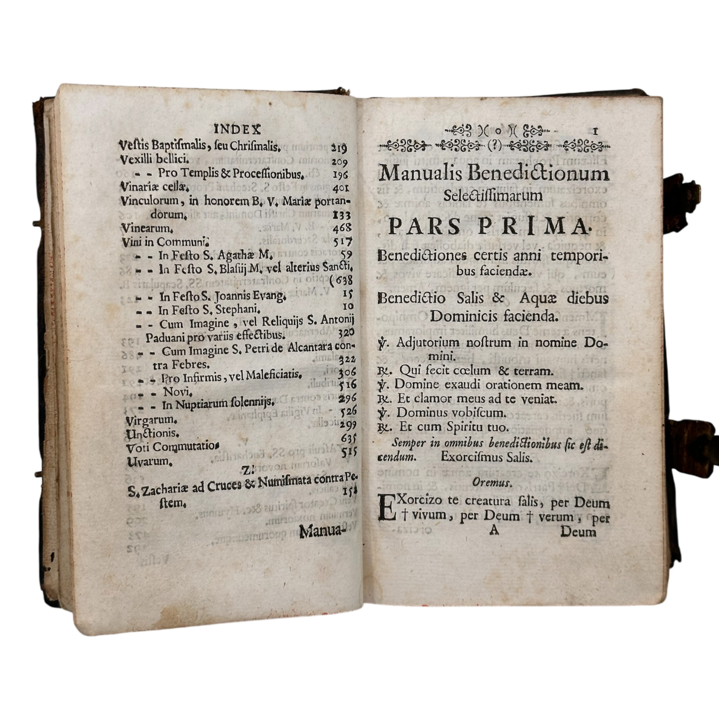 1750 - EXORCISM MANUAL Rituale Romanum