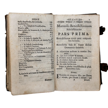 1750 - EXORCISM MANUAL Rituale Romanum