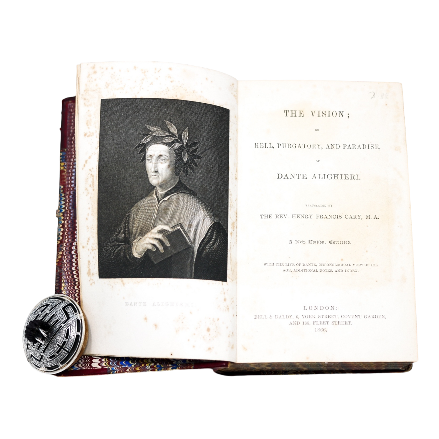 1866 - La Vision ou l'Enfer, le Purgatoire et le Paradis de Dante Aligheri