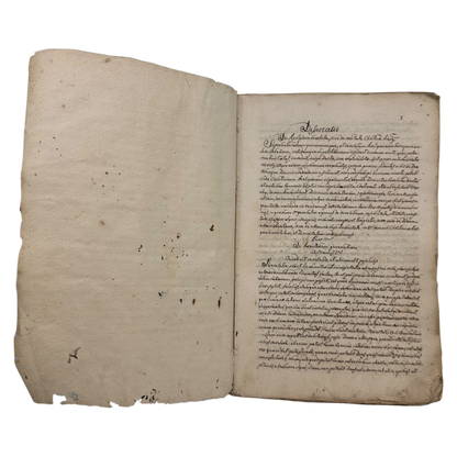 c1700 Handwritten Manuscript BIBLE Prophecy Angels Demons Superstition Catholic