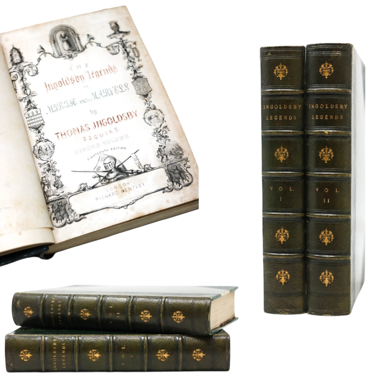 Ingoldsby Legends or Mirth and Marvels, Thomas Ingoldsby: 2 Volume Set