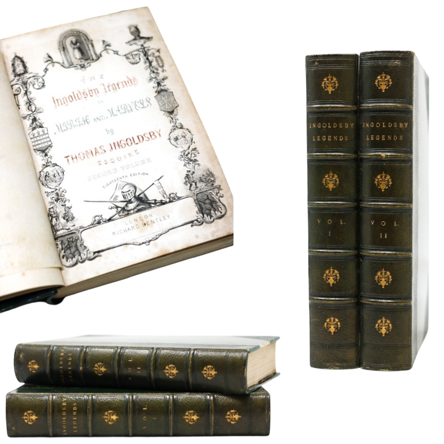 Ingoldsby Legends or Mirth and Marvels, Thomas Ingoldsby: 2 Volume Set