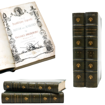 Ingoldsby Legends or Mirth and Marvels, Thomas Ingoldsby: 2 Volume Set