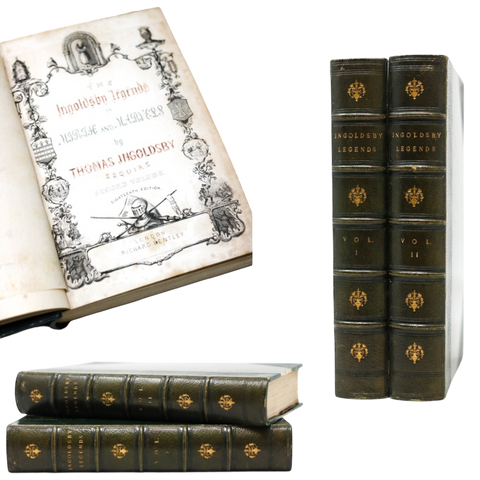 Légendes d'Ingoldsby ou joies et merveilles, Thomas Ingoldsby : coffret en 2 volumes