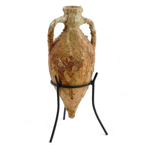 Ancient Greek or Roman Cone Pottery Amphora