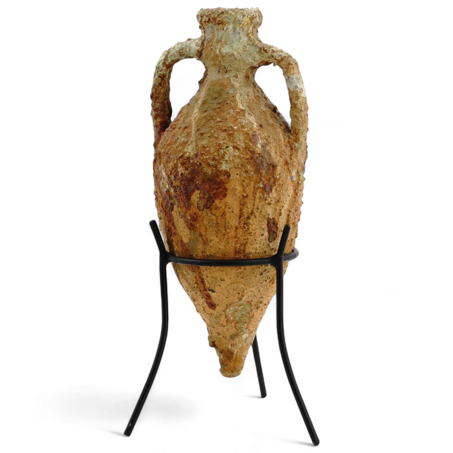 Ancient Greek or Roman Cone Pottery Amphora