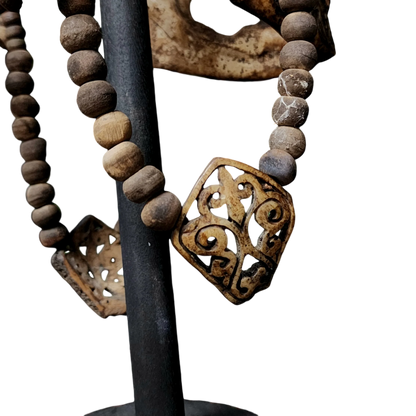 Real Human Skull Tibetan Necromancer Mask